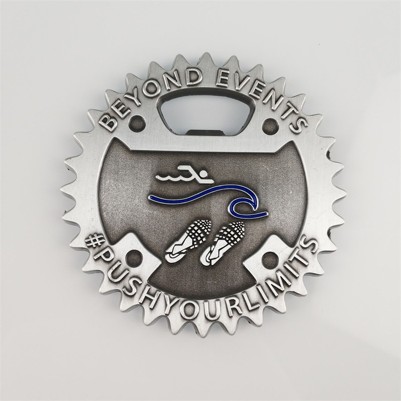 Nuevas medallas de maratón personalizados Nuevos premios de maratón Abricador de botellas de medallas