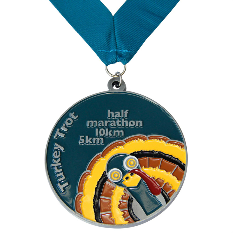 Los fabricantes hicieron un premio de metal de premio barato de color personalizado