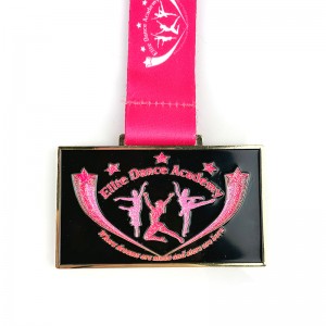 Medallas de metal fundido medallón de plata